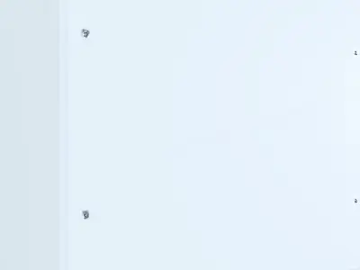 NORDLI Chest of 3 drawers 6 3D model