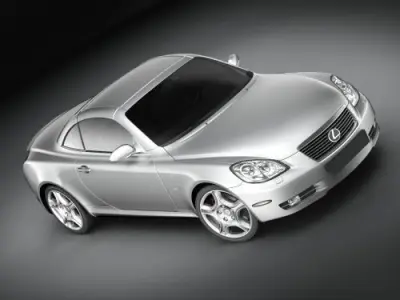 Lexus SC430 3D model