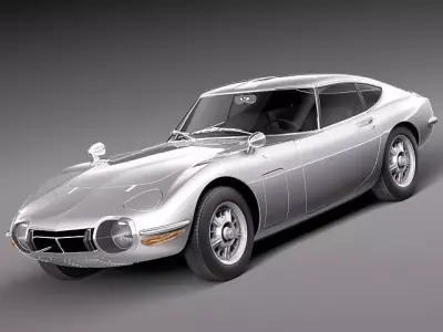 Toyota GT2000 1967-1970 3D model