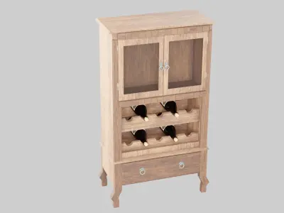 Old cellar modeled in blender  3D model