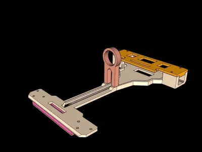 Line Tracker Car Chassis- 3D Printer Ready for Robotics Projects 3D print model