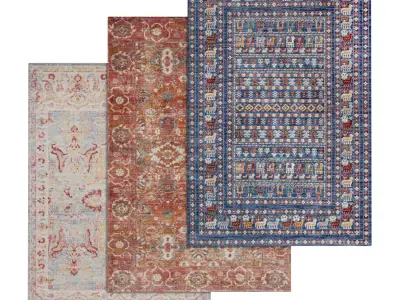 Rug Set 541 3D model