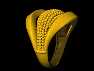 bend  bead ring 3D print model