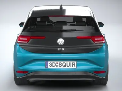 Volkswagen ID3 2020 3D model