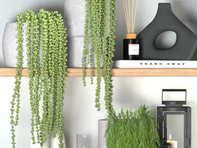 decorative set 02 3D model