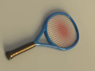 SPORT---TENNIS---Racket tennis racket 3D model