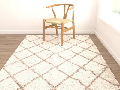 Rugs No 891 Low-poly 3D model