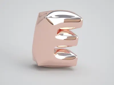 E Balloon Copper 3D model