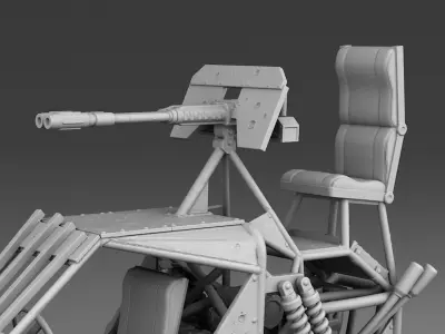Assembled Death Machine 3D print model