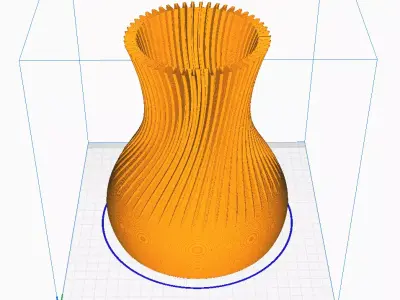 Flower Vase 3D print model order