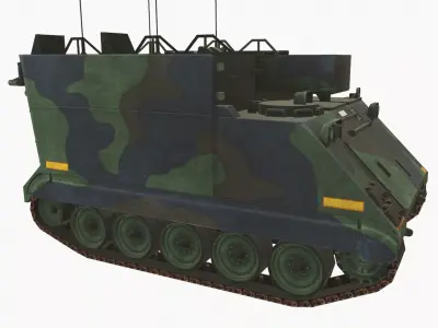 M577 CPC Low-poly 3D model