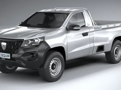 Peugeot Landtrek Short 2025 3D model