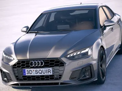 Audi A5 Sportback S-line 2020 3D model