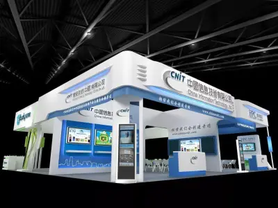 Exhibition - Area - 15X15-3DMAX2009-07 3D model