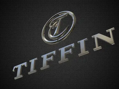 tiffin logo 3D model