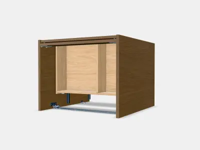 ANGSJON Wash-stand with drawers 5 Low-poly 3D model