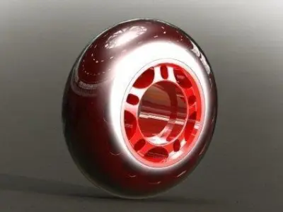 Skate wheel Free 3D model