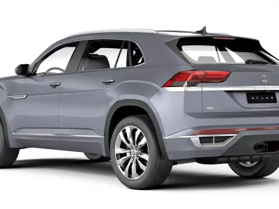 Volkswagen Atlas Cross Sport R-Line 2021 3D model