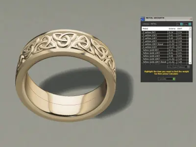 Ring Men D13 3D print model