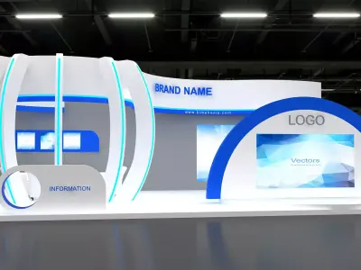 exhibition 3d 3D model