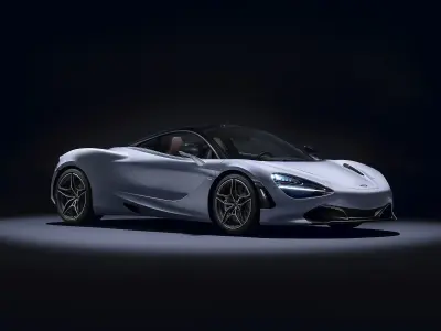 MC LAREN 720s CONCEPT CAR Low-poly 3D model