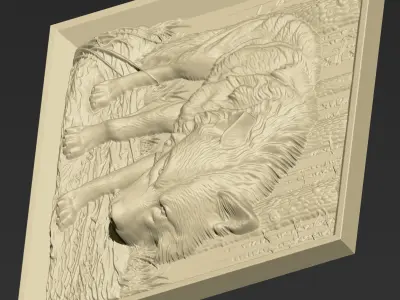 Wolf A27 3D print model