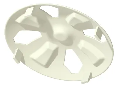 Premium Car Wheel Cap 3D print model
