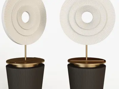 Sculpture award vases 3D model