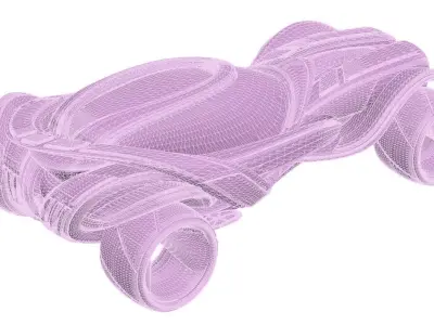 Car - concept 3D print model