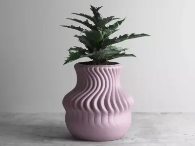 vase 3d print 720  3D print model