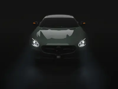 Mercedes Benz- AMG GT 2016 3D model