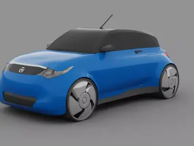 city car 3D model