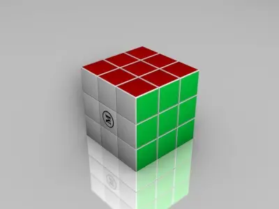  Fee Rubik s Cube  Free 3D model
