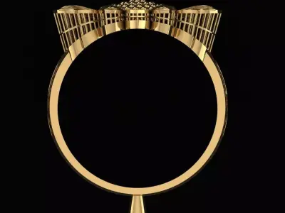  Minimalist Turkish Ring 3D print model