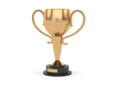 Trophy Cups 3D model 2