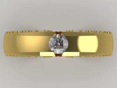 jewelry ring jr00172 3D print model