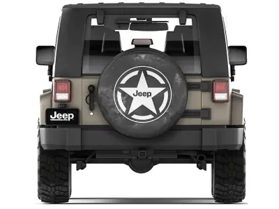 Jeep Wrangler Unlimited 2008 3D model by podshyvalov-htc