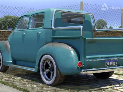 GMC 1953 pickup 3D model