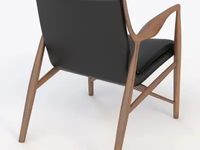45 Chair by Finn Juhl 3D model