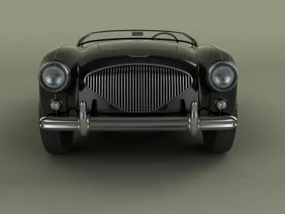 Austin-Healey 100-4 3D model