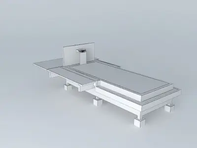 Pool Infinity Free 3D model