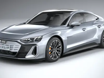 Audi S E-Tron GT 2025 3D model