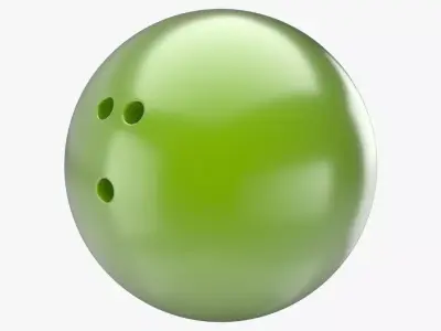 Bowling Ball 3D model get