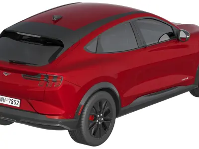 Mustang Mach-E 2025 3D model