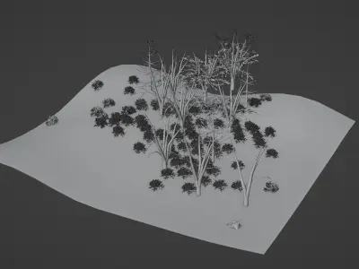 Forest Scene Free 3D model