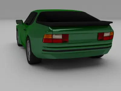 Porsche 944 924 3D model