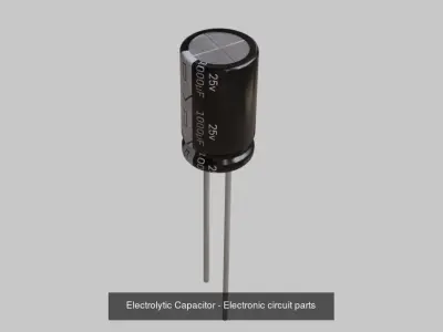 Electronics Components Pack - Eletronica 3D Model Collection