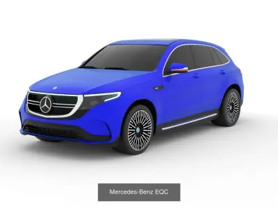 Mercedes-Benz EQC  3D Model Pack