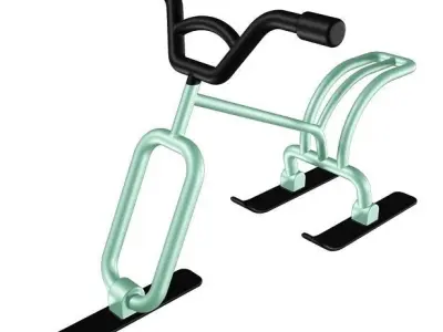 Infant Skating Bike 3D model