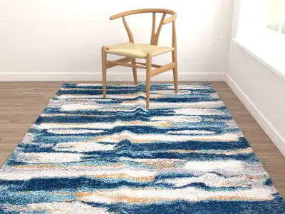 Rugs No 389 Low-poly 3D model